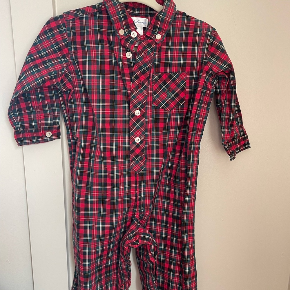 Ralph Lauren boys one piece outfit romper size 9 months